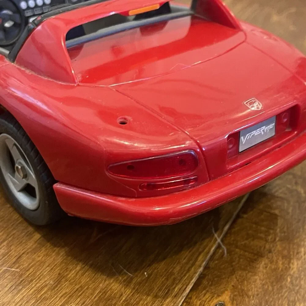 Vintage JRL R/C Racing Dodge Viper RT/10 Remote Control Car Works Read-see Video